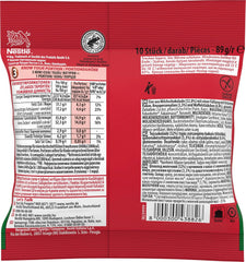 NESTLÉ Mini Eggs, małe jajka z mlecznej czekolady z kremowym nadzieniem i chrupiącymi kawałkami, 1 opakowanie (1 x 89g)