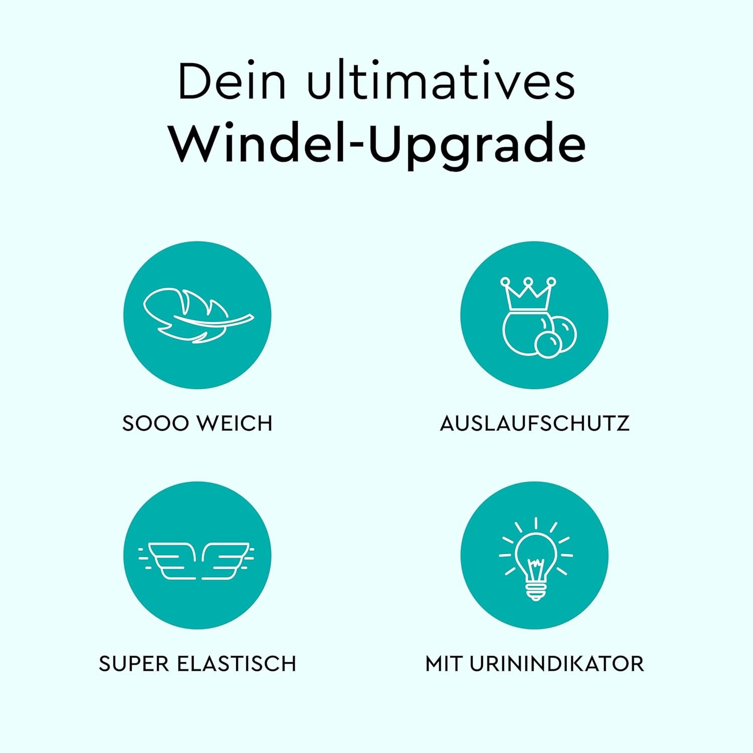 LILLYDOO Pieluchy dziecięce Przyjazne dla skóry - Rozmiar 3 (6-10 kg), 29 sztuk, niezawodna ochrona przed wyciekami, miękkie, bezzapachowe i bez balsamu dla skóry wrażliwej, testowane dermatologicznie