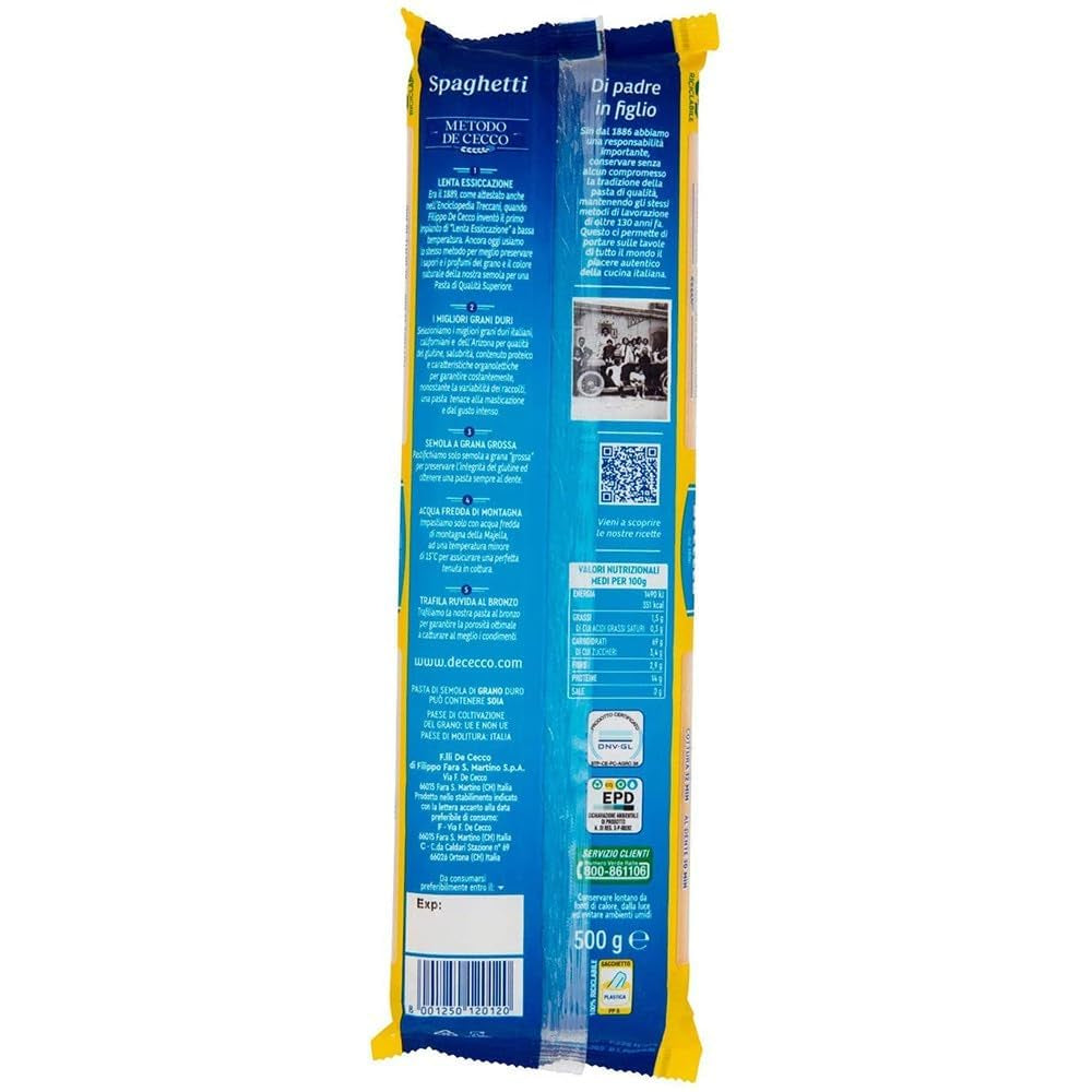 Spaghetti nr. 12 - 500g.