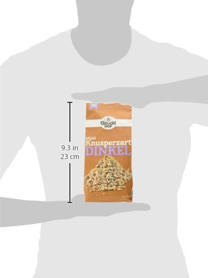 Crispy Hof Orkiszowe Muesli (1 x 425g) Opakowanie 1 szt