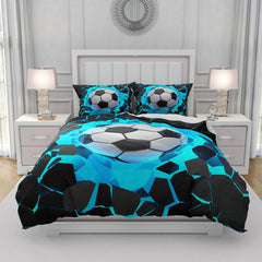 Pościel dziecięca, piłka nożna, mikrofibra poliestrowa Pościel - dziecięca Sklep Naty