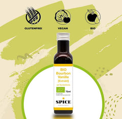 SPICE BIO Ekstrakt z wanilii Bourbon, 75 ml Aromas Naty Shop
