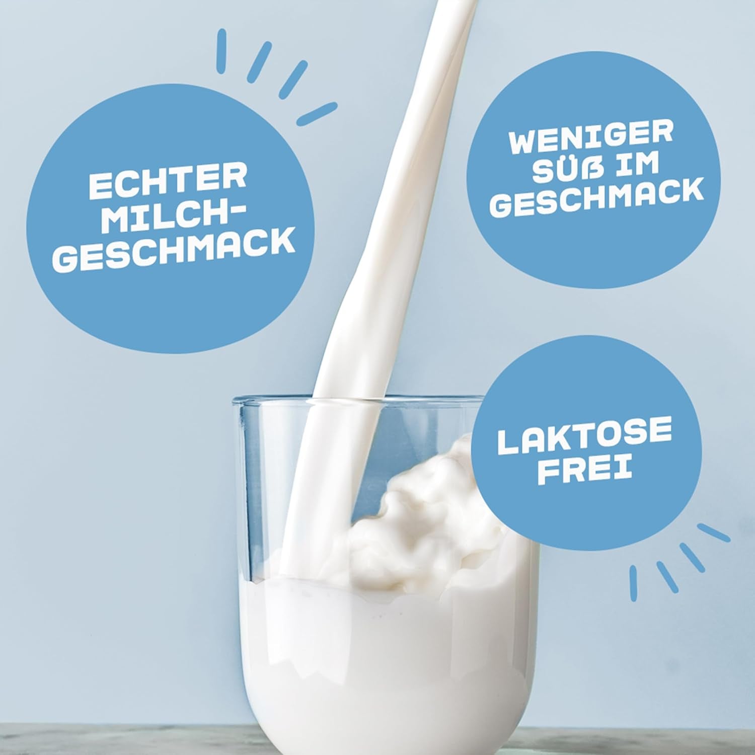 Arla LactoFREE Laktosefreie Haltbare Milch 3,5% Fett | 10 x 1L | echter Milchgeschmack, weniger süß | bogaty w wapń i witaminę B12