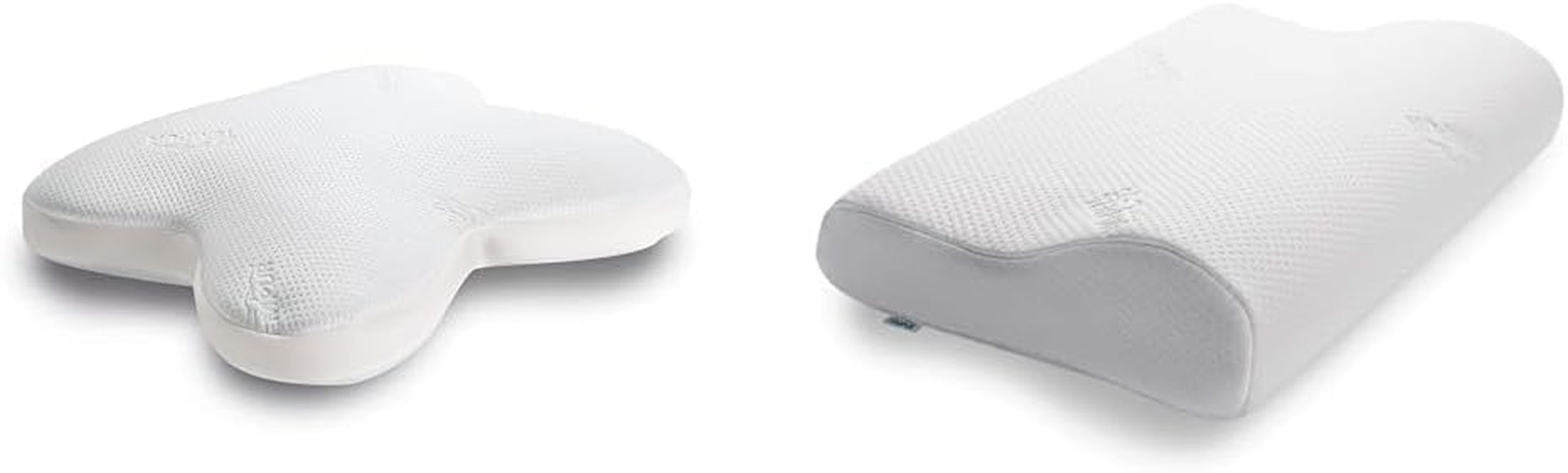 Pernă de dormit TEMPUR Ombracio, pernă ergonomică în formă de fluture pentru susținerea stomacului, fermitate medie, 60 X 50 X 10 cm, alb Perne standard Naty Shop Ombracio Original pernă de dormit Model succesor