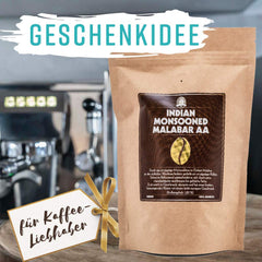Henry´s Espresso Indian Monsooned Malabar AA 1000g - erlesene Qualität - Handwerklich in Deutschland geröstet - Kaffeebohnen direkt vom Bauern