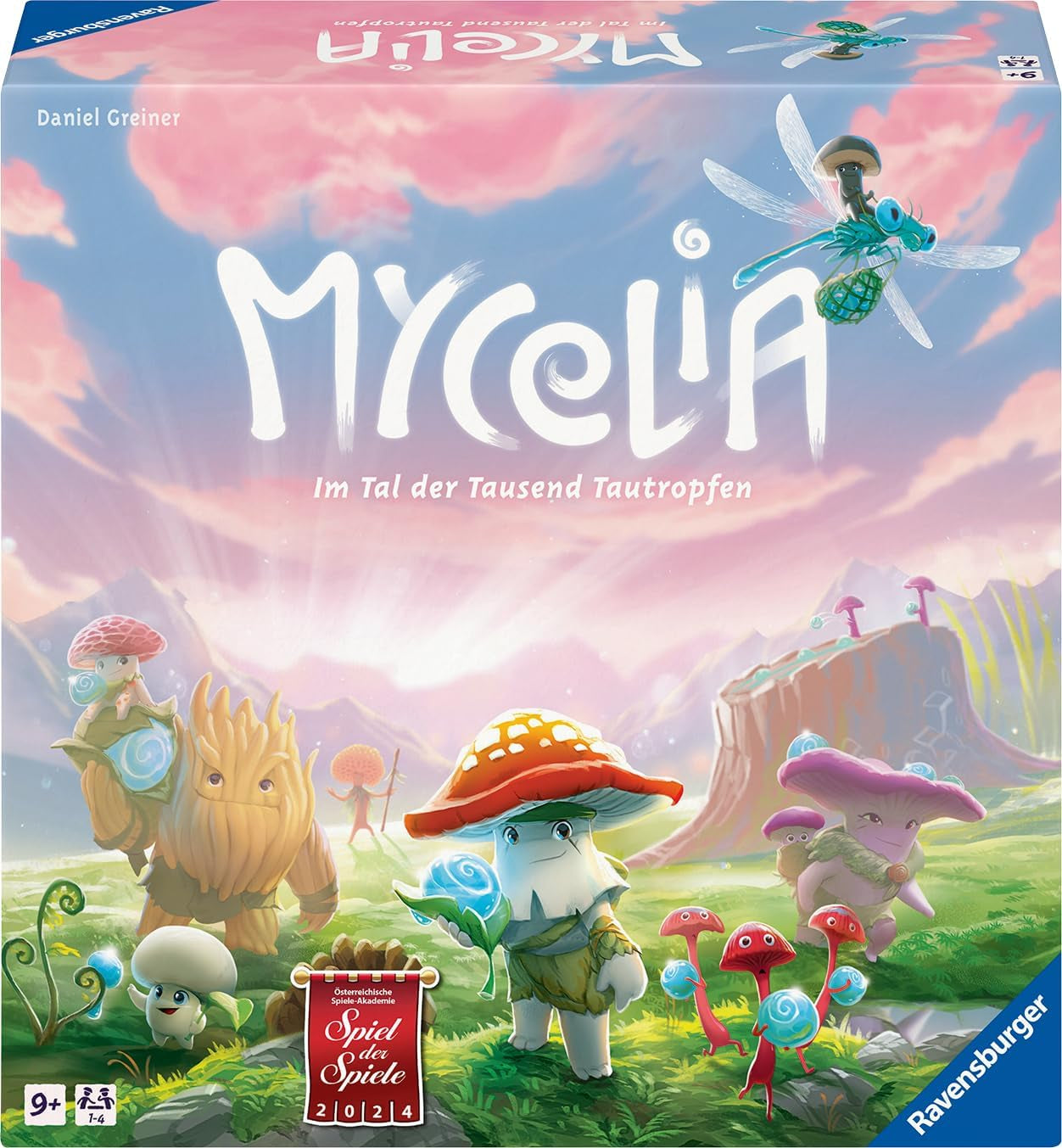 Ravensburger 27489 - Mycelia - Gra rodzinna polegająca na budowaniu talii, gra planszowa dla dorosłych i dzieci w wieku 9+ - Prosta gra strategiczna dla 1-4 graczy
