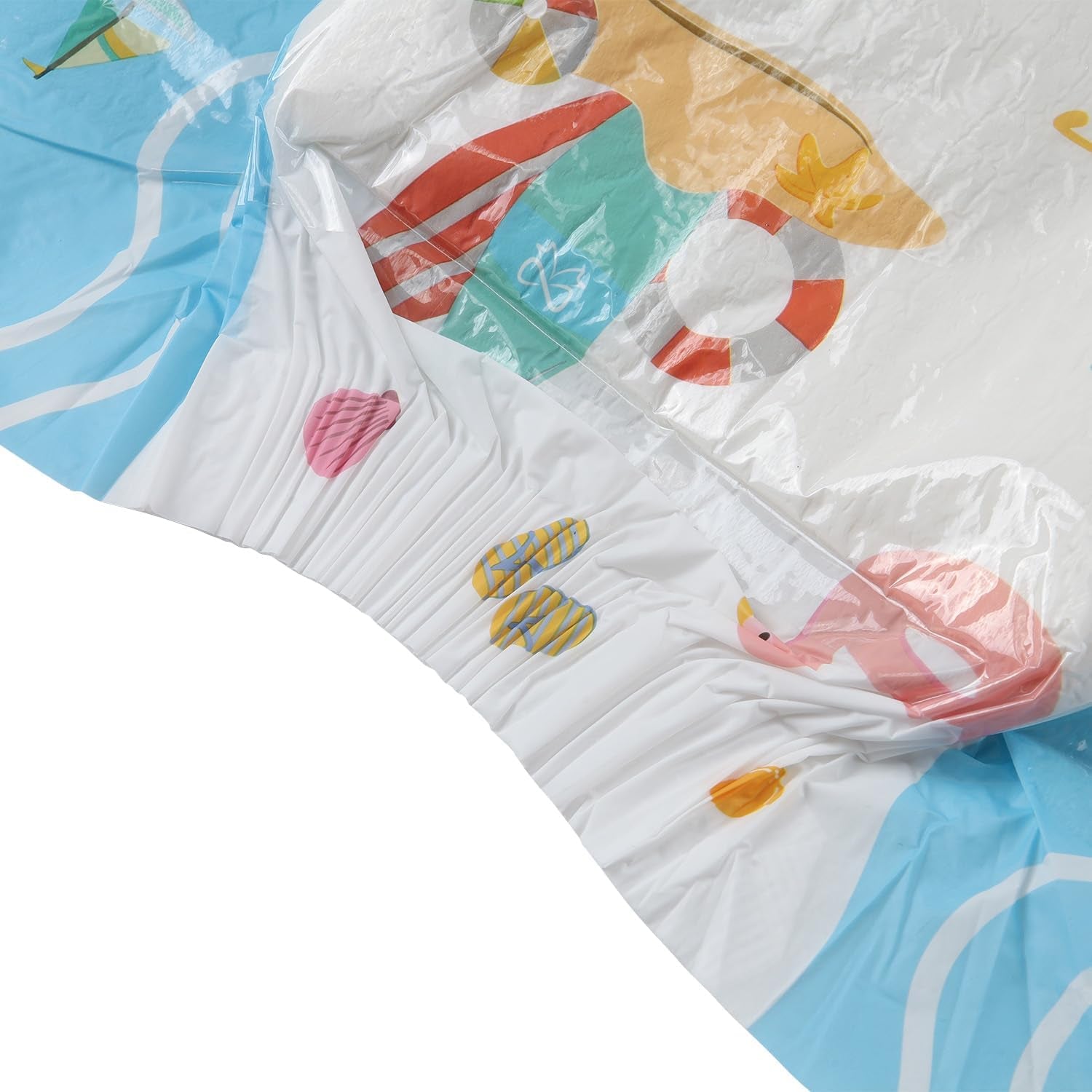 Pieluchy dla dorosłych CutiePlusU, 10 szt., jednorazowe pieluszki w płachcie dla kobiet i mężczyzn, maksymalna chłonność przez noc - kocham lato (średni rozmiar 71-96 cm)