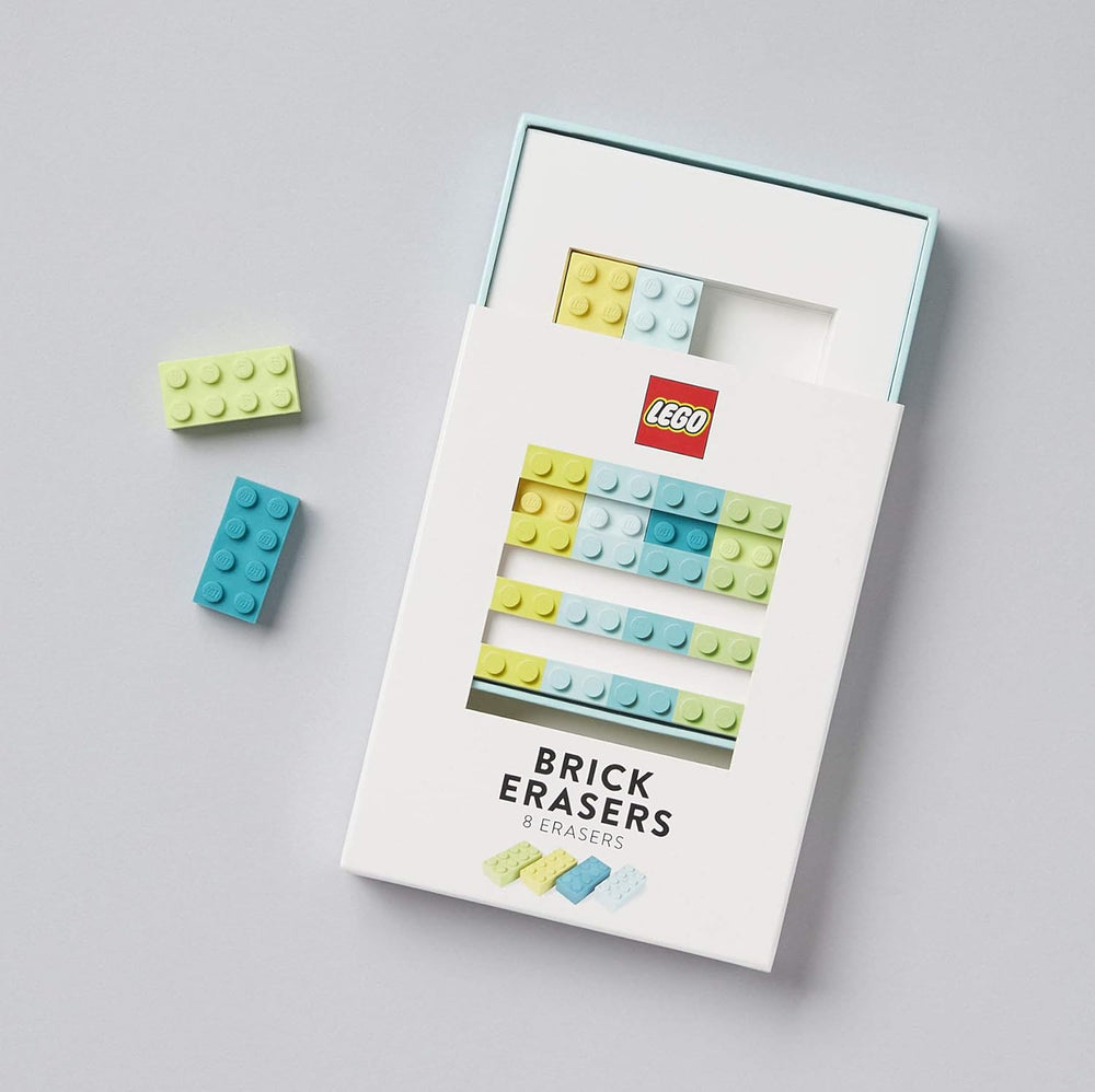 Gumki LEGO Brick: 8 gumek (LEGO x Chronicle Books)