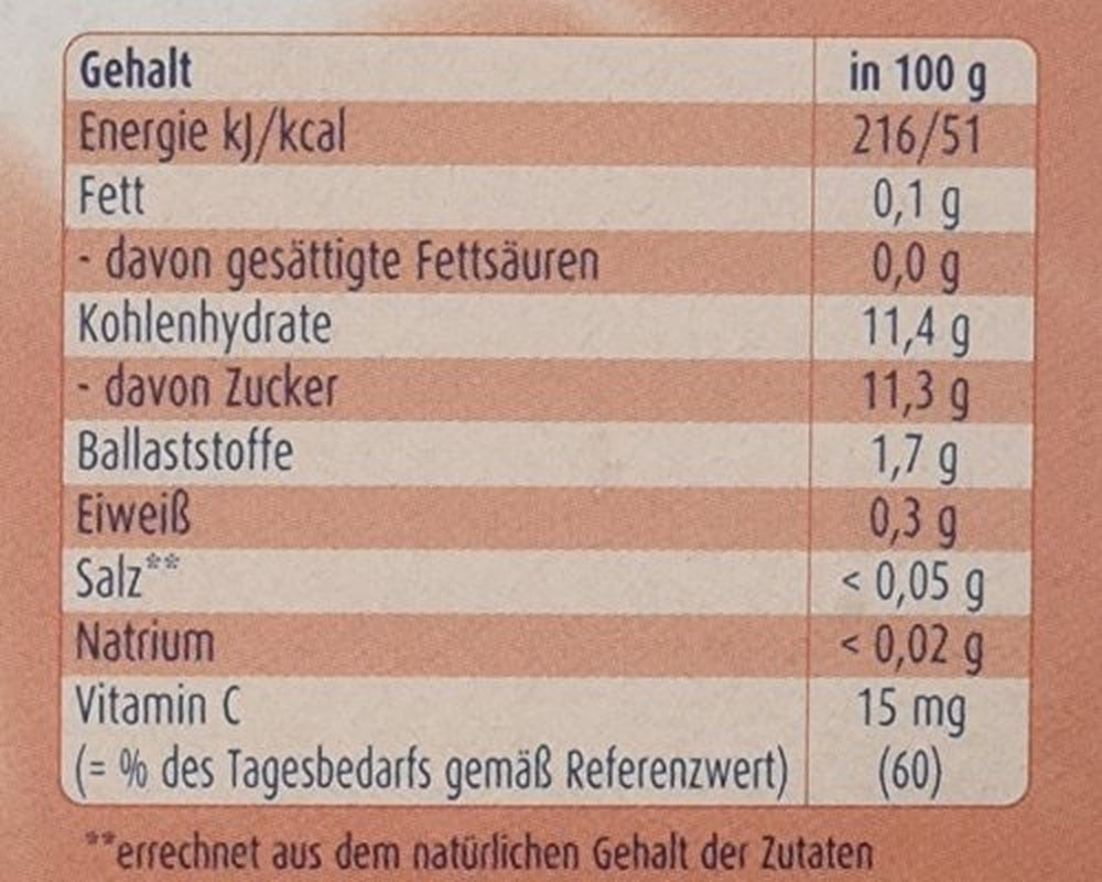 Brzoskwiniowo-bananowy w soku jabłkowym, opakowanie 6 szt. ( 6 X 4 X 100 G ) Matka i Dziecko Naty Shop