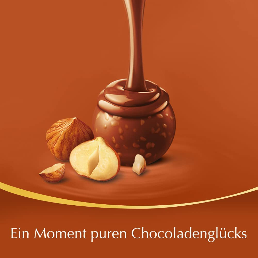 Kulki czekoladowe LINDOR z orzechami laskowymi worek 1 kg + beczka po sherry Johnnie Walker 0,7 litra