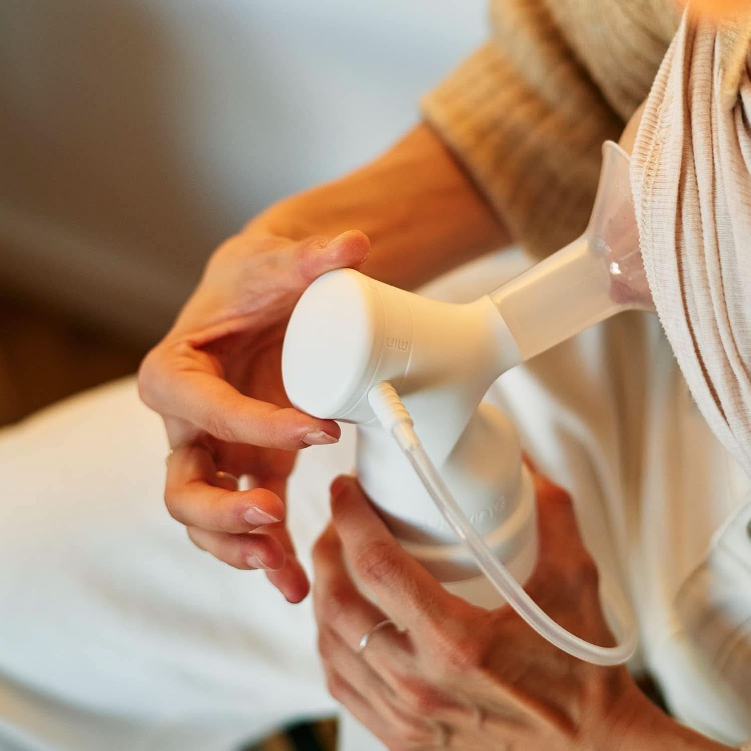 Elektryczna pompa do mleka Suavinex Link Akcesoria Żywność i karmienie piersią Sklep Bebe Naty