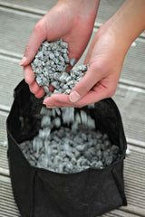 Coș de plantare textil pătrat OASE 51203, capacitate 30,27 l - pentru plante acvatice, plantare în iaz, facilitează pregătirea pentru iarnă, fixare sigură pe fundul iazului