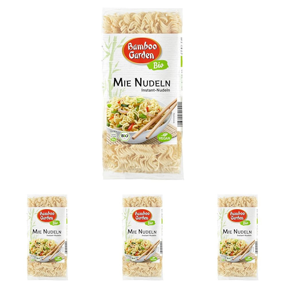 Organiczny makaron Mie Bamboo Garden, 250 g
