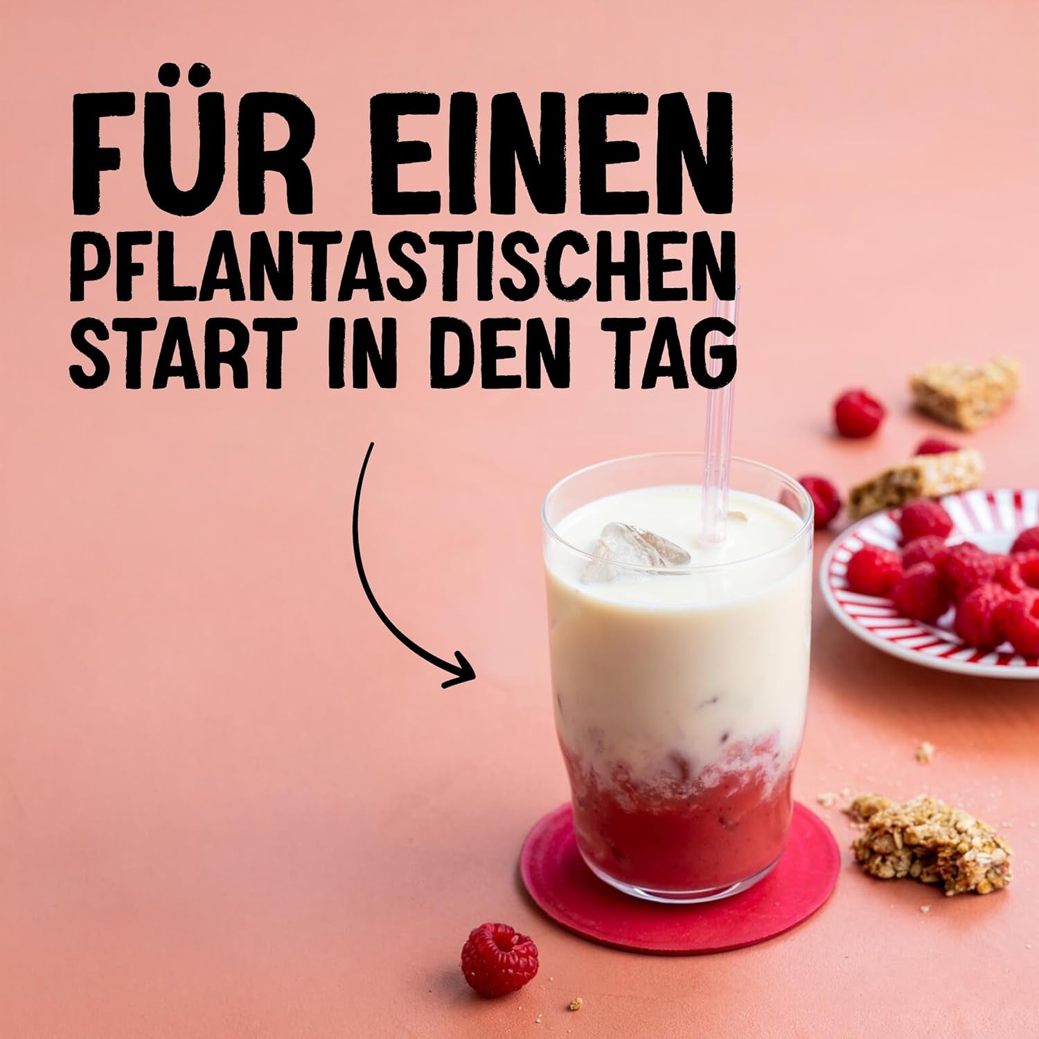 Alpro Sojadrink – Vegan und milchfrei – Von Natur aus laktosefrei und fettarm – Rich an pflanzlichen Proteinen, inhalt Calcium und Vitamine – 8 x 1 L – Haltbar