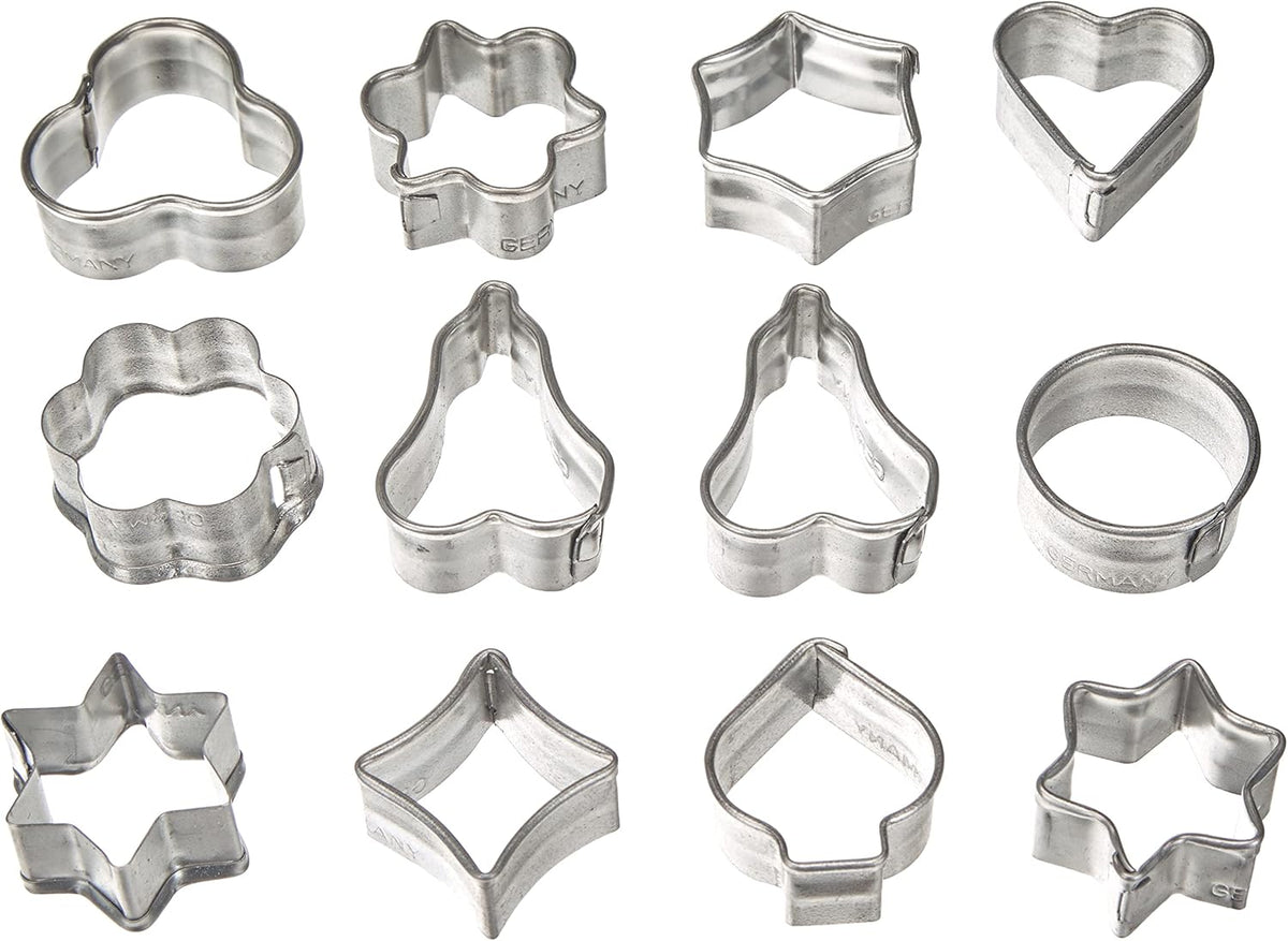 Set de forme pentru biscuiți Zenker 7733, 12 piese, patiserie