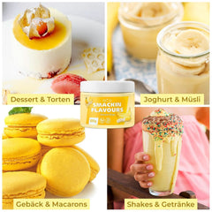 He-Ju, Proszek o smaku bananowym, 250 gram Aromas Naty Shop