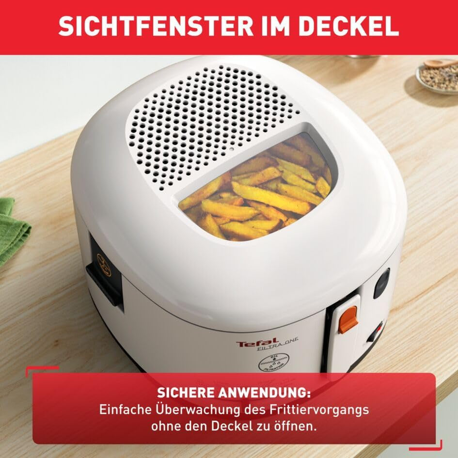 Tefal FF1631 Filtra One frytownica, 1900 W, pojemność 1,2 kg Sprzęt AGD Naty Shop