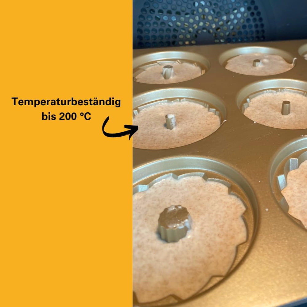 Birkmann, Contoura, Gugelhupfblech Violet, Backform Aus Aluguss, Mit Antihaftbeschichtung Und Rezept, 887077 Formy i blachy do pieczenia Naty Shop