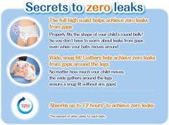 PL Boy (9-14 kg) - Pieluszka dla chłopców - 44 sztuki - Duża - Wodoodporna - Wzór zwierzęcy - Bawełna - Bez parabenów