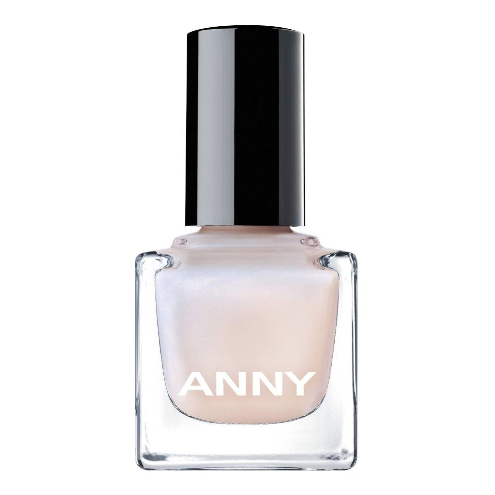 ANNY Nail Polish – Wysokiej jakości kolorowy lakier do paznokci o długotrwałym połysku, odporny na odpryski i szybkoschnący, kolor: Opalizujący - 15 ml
