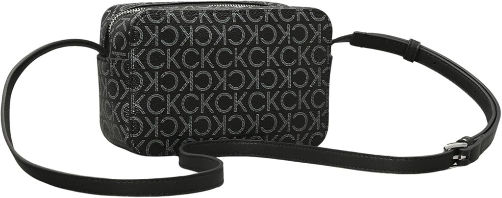 Calvin Klein damă geantă de umăr Ck Must Camera Bag Mono Klein, negru (Black Mono), mărime naturală Genti Femei Naty Shop