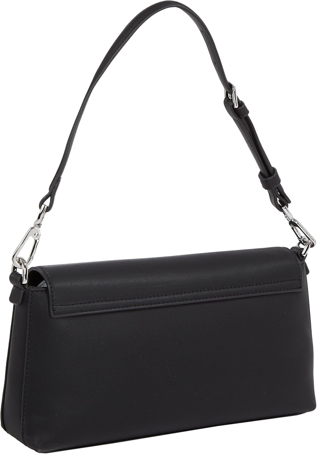 Calvin Klein Women's Shoulder Bag Must Convertible Detachable Strap, Black (Ck Black), One Size Genti Femei Naty Shop