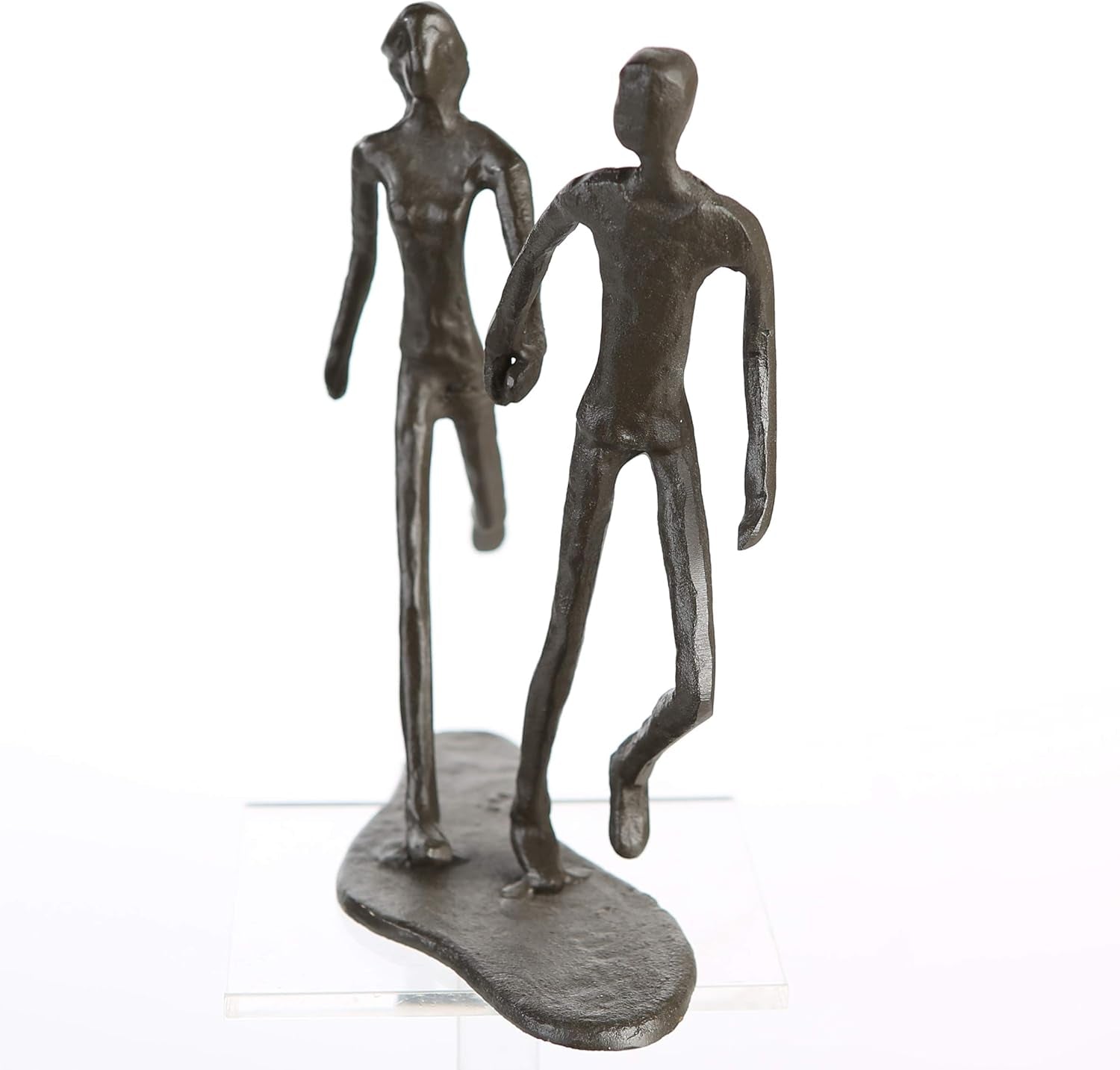 Casablanca - sculptură de design Running - din fier - arsă H 17 cm Statuete si sculpturi Naty Shop