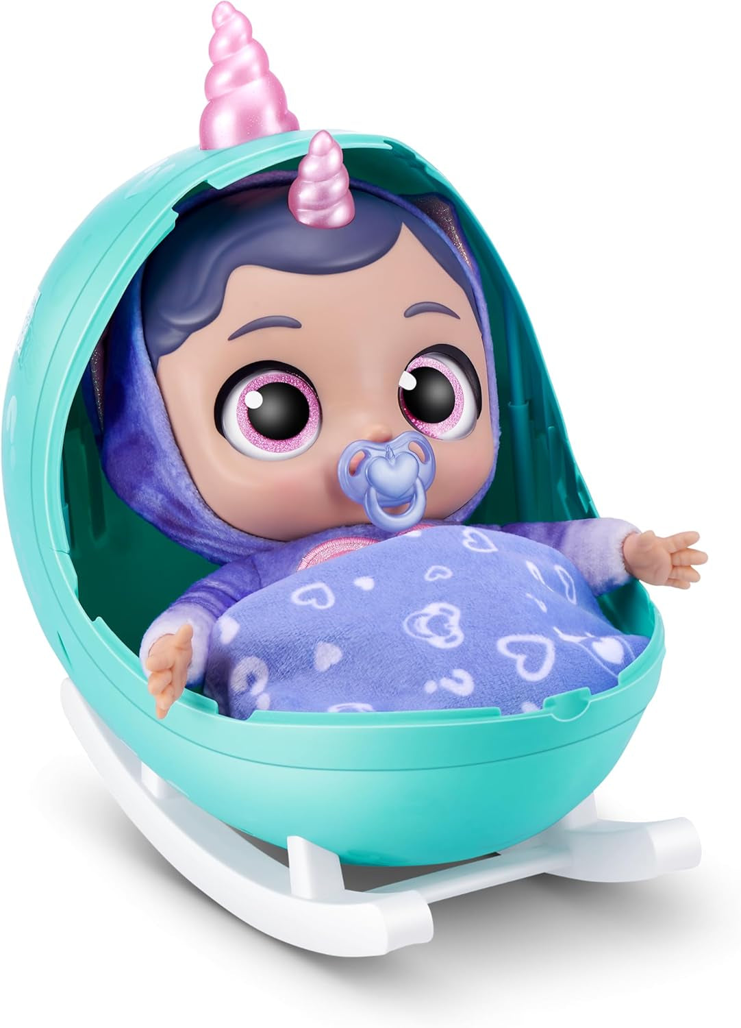 Babycorns Serie 1 von ZURU Magic Babypuppe Katze (Poppy) z akcesoriami, niespodzianka Unboxing-Spielzeug für Kinder, Mädchen