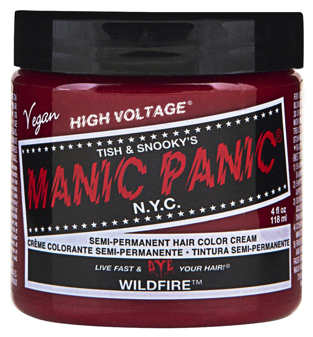 Manic Panic Electric Lizard Classic Cream, vegan, fără cruzime, vopsea de păr verde semipermanentă 118ml
