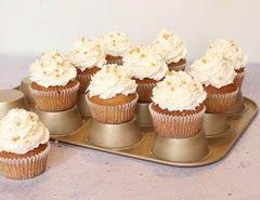 Zenker, forma do muffinów Ø 7 cm, MOJAVE GOLD Formy i blachy do pieczenia Naty Shop