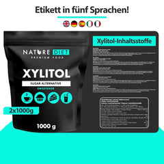 Nature Diet Ksylitol, 1 Kg Słodziki Naty Shop