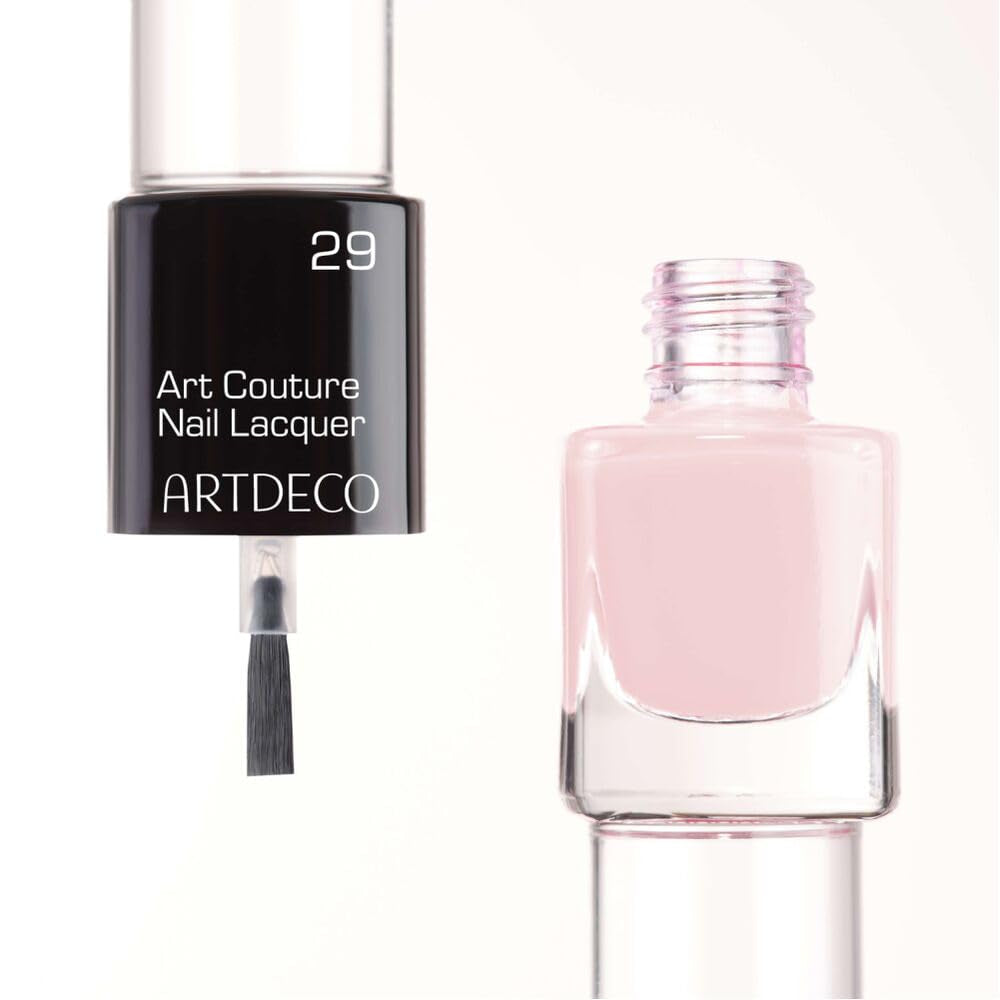 ARTDECO Art Couture Nail Lacquer - Lakier do paznokci z unikalnym efektem winylowego połysku w mini edycji - 1 x 5 ml (opakowanie 2 szt.)