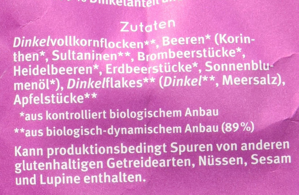 Hof Musli o smaku orkiszowym, niesłodzone, 425 g