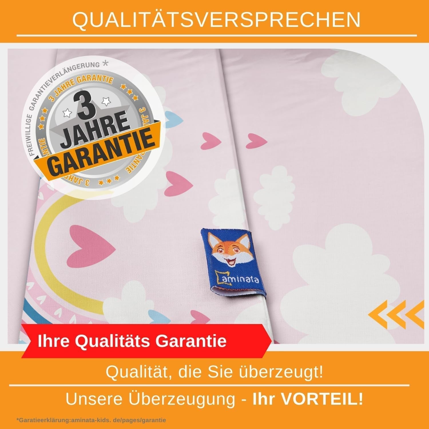 Aminata Kids pościel dla dzieci, tęcza, dwustronna Pościel - dziecięca Sklep Naty