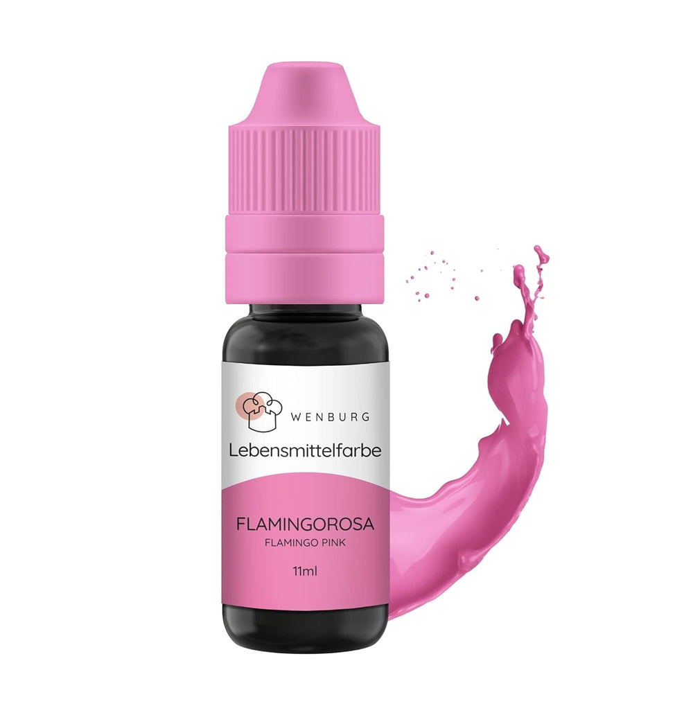 Colorant alimentar Wenburg, sclipici, 11 ml, concentrat, fabricat în UE, lichid. Pentru colorarea aluatului, băuturilor, aromelor, slime-ului - Colorant alimentar auriu cu sclipici - Colorant auriu pentru prăjituri - Sclipici auriu