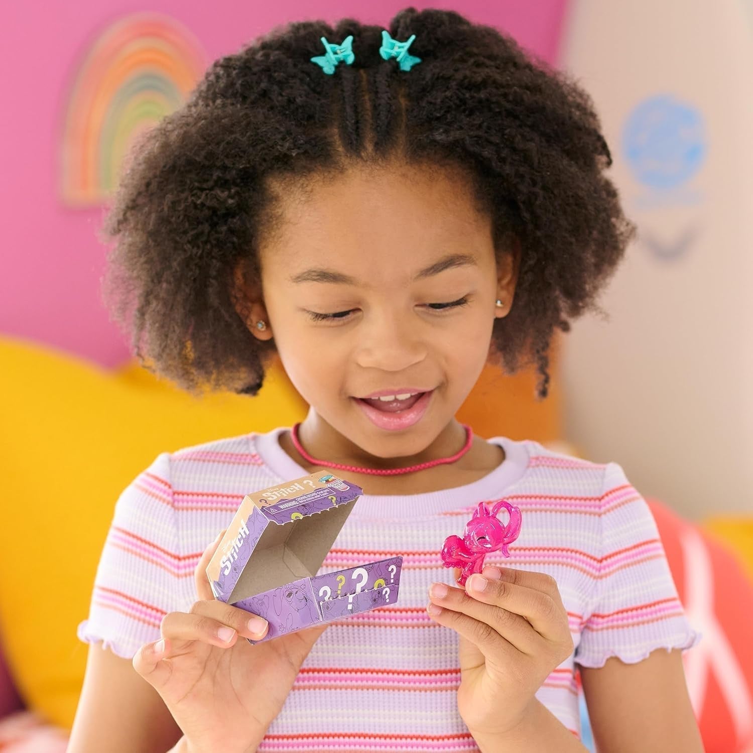 Just Play Disney Stitch Minifigurine de colecționat, pachet surpriză, figuri de colecționat mari de 5 cm, stilurile pot varia, jucării pentru copii de peste 3 ani Action figures Naty Shop