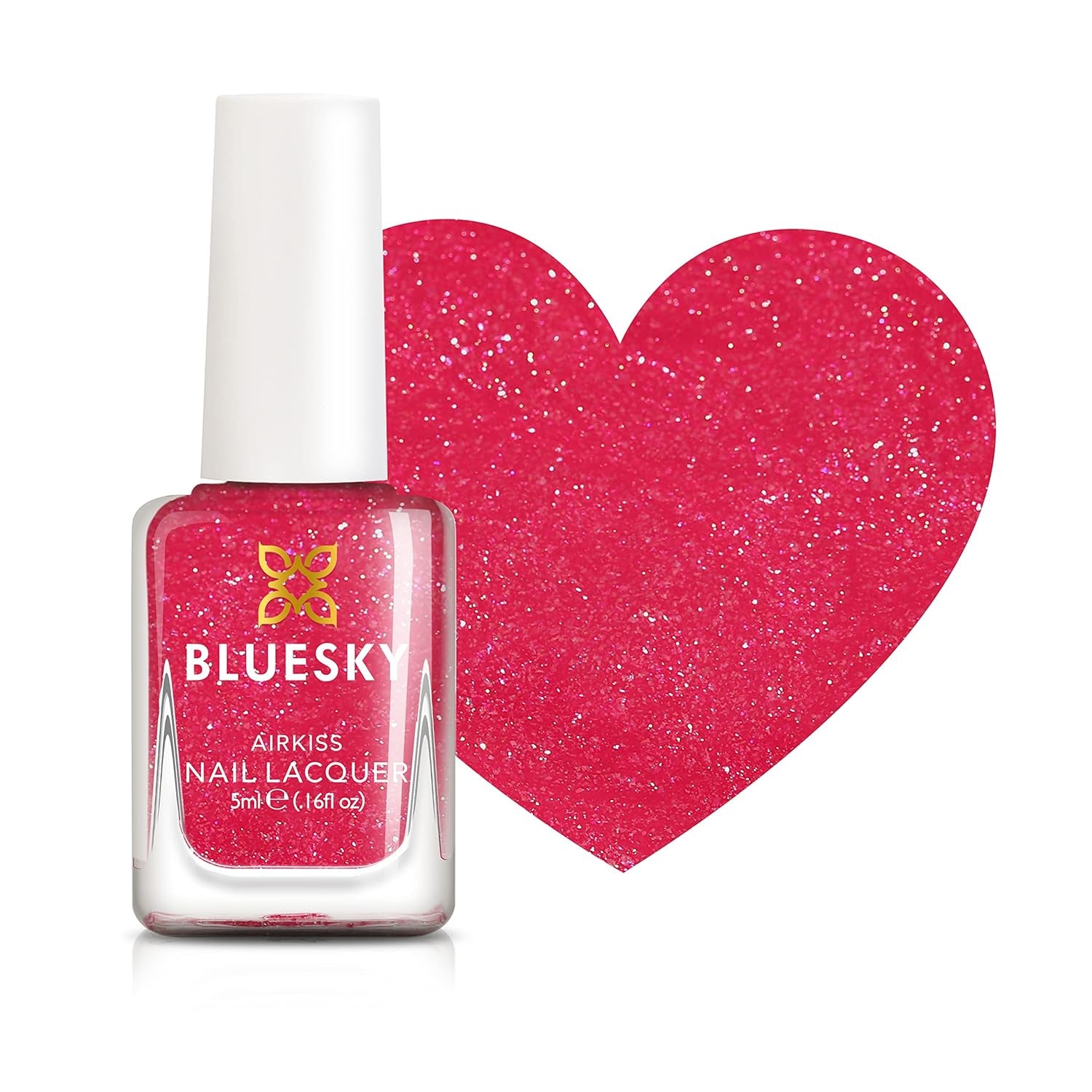 BLUESKY Kids Nail Polish - Zdzieralny lakier do paznokci na bazie wody, bez rozpuszczalników, łatwy do usunięcia, 5 ml (Czas dyskoteki)