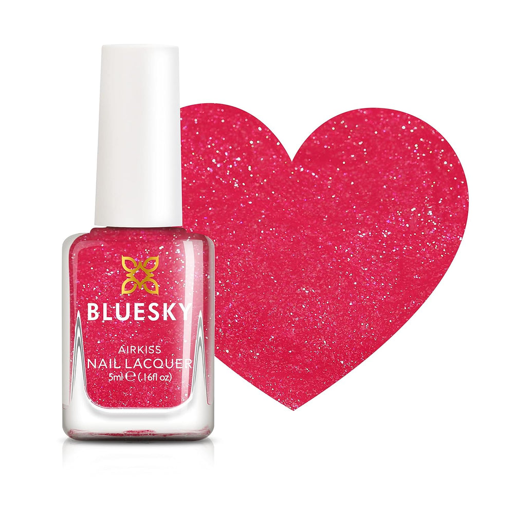 BLUESKY Kids Nail Polish - Zdzieralny lakier do paznokci na bazie wody, bez rozpuszczalników, łatwy do usunięcia, 5 ml (Czas dyskoteki)