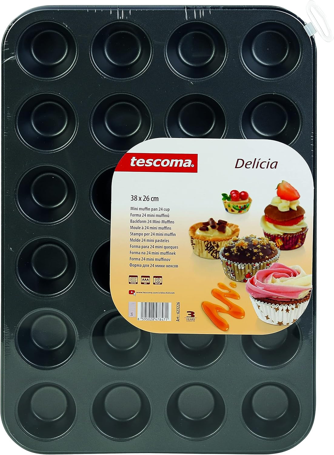 Blacha do pieczenia 38 X 26 X 2,5 cm Formy i blachy do pieczenia Naty Shop