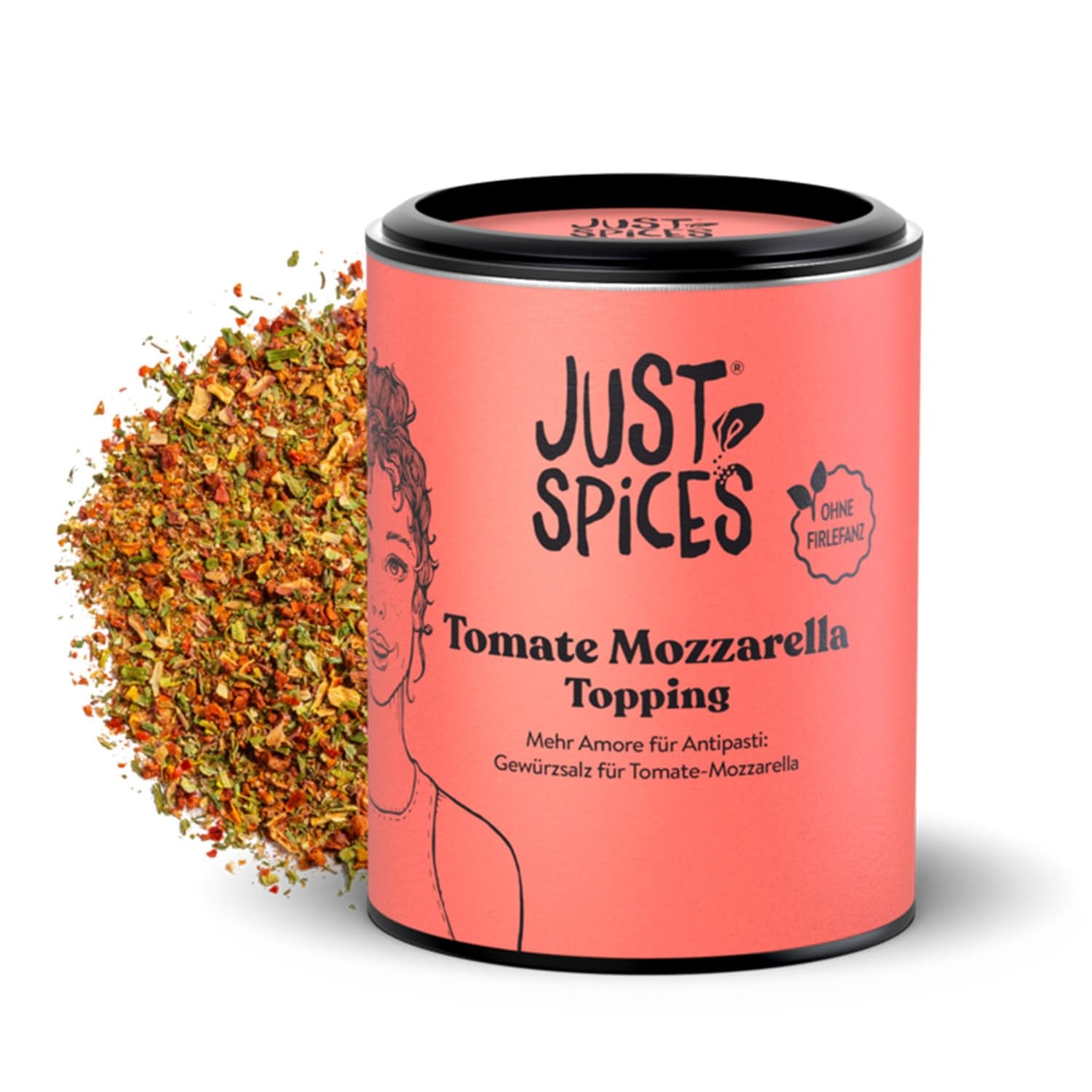 Just Spices Stullen Spice I Würze belegte Brote mit 13 leckeren Składnik w einem Gewürzmix I Gewürzdose, 50 g