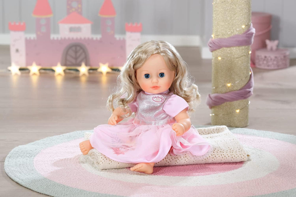 Baby Annabell Little Sweet Puppenkleid Prinzessin mit Glitzer und Tüll, für 36 cm Puppen, 707159 Zapf Creation