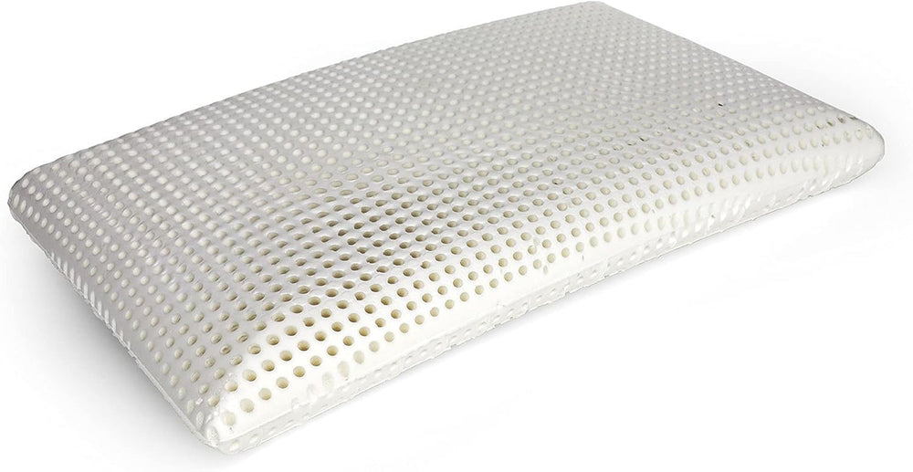 Talamo Italia Set de 2 perne pentru pat, 100% Made in Italy, pernă detașabilă "săpun" din spumă de memorie perforată, hipoalergenică și respirabilă, 70X40Xh16 Cm Perne standard Naty Shop Altezza 16 Fără capac Singolo