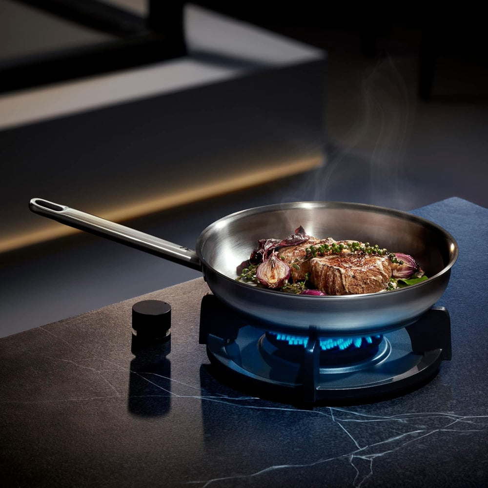 WMF Profi patelnia ze stali nierdzewnej 24 cm indukcyjna, patelnia ze stali nierdzewnej Cromargan Garnki i patelnie Naty Shop