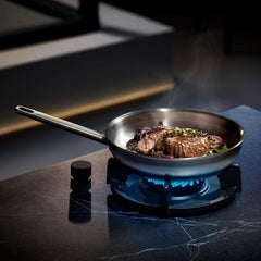 WMF Profi patelnia ze stali nierdzewnej 24 cm indukcyjna, patelnia ze stali nierdzewnej Cromargan Garnki i patelnie Naty Shop