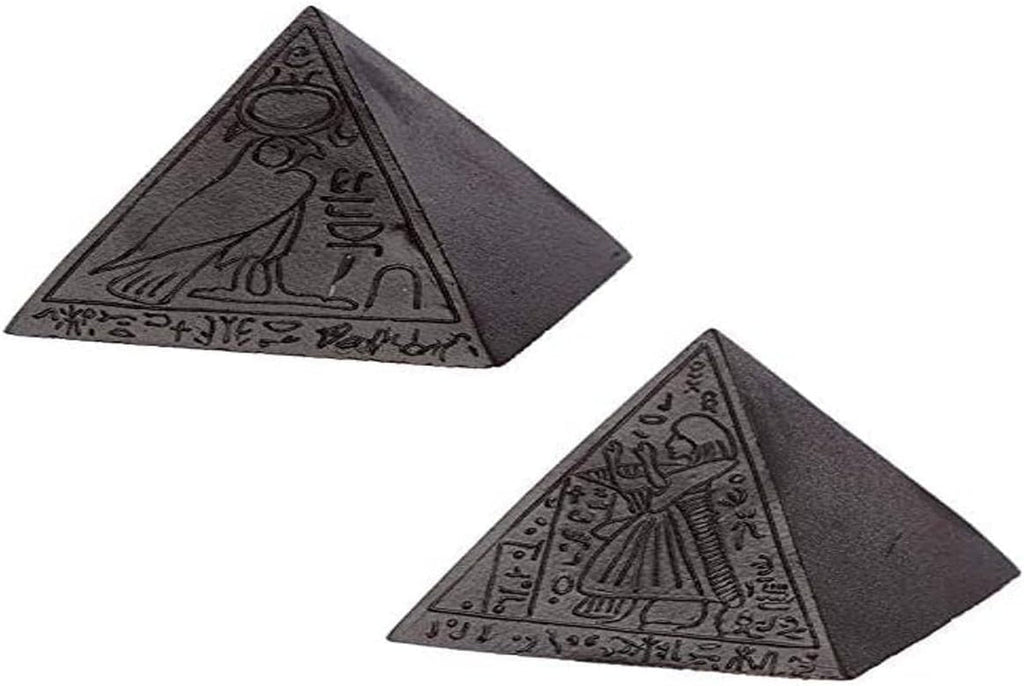 Cutie de aur egipteană Tutankhamon Sarcophagus Trinket Box cu mumie ES45 Statuete si sculpturi Naty Shop Ornament piramidă egipteană neagră