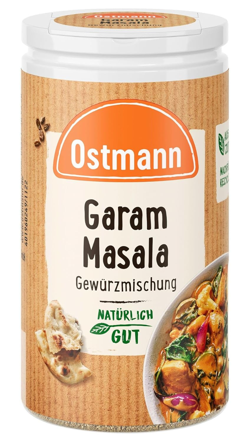 Ostmann Gewürze - Garam Masala Gewürzmischung | Nachfüllbare i nadające się do recyklingu Verpackung | 30 g w der Streudose
