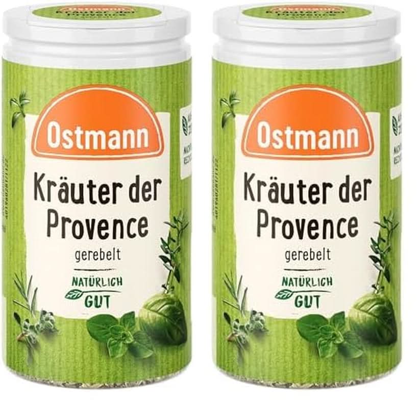 Zioła prowansalskie Ostmann, 15 g Przyprawy Naty Shop 2 x 15 gramów