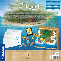 Kosmos 682224 My Island, joc Legacy cu 8 capitole, joc de societate pentru 2-4 jucători cu vârsta de 10 ani și peste, bazat pe succesul jocului My City (nominalizat pentru Jocul Anului 2021)
