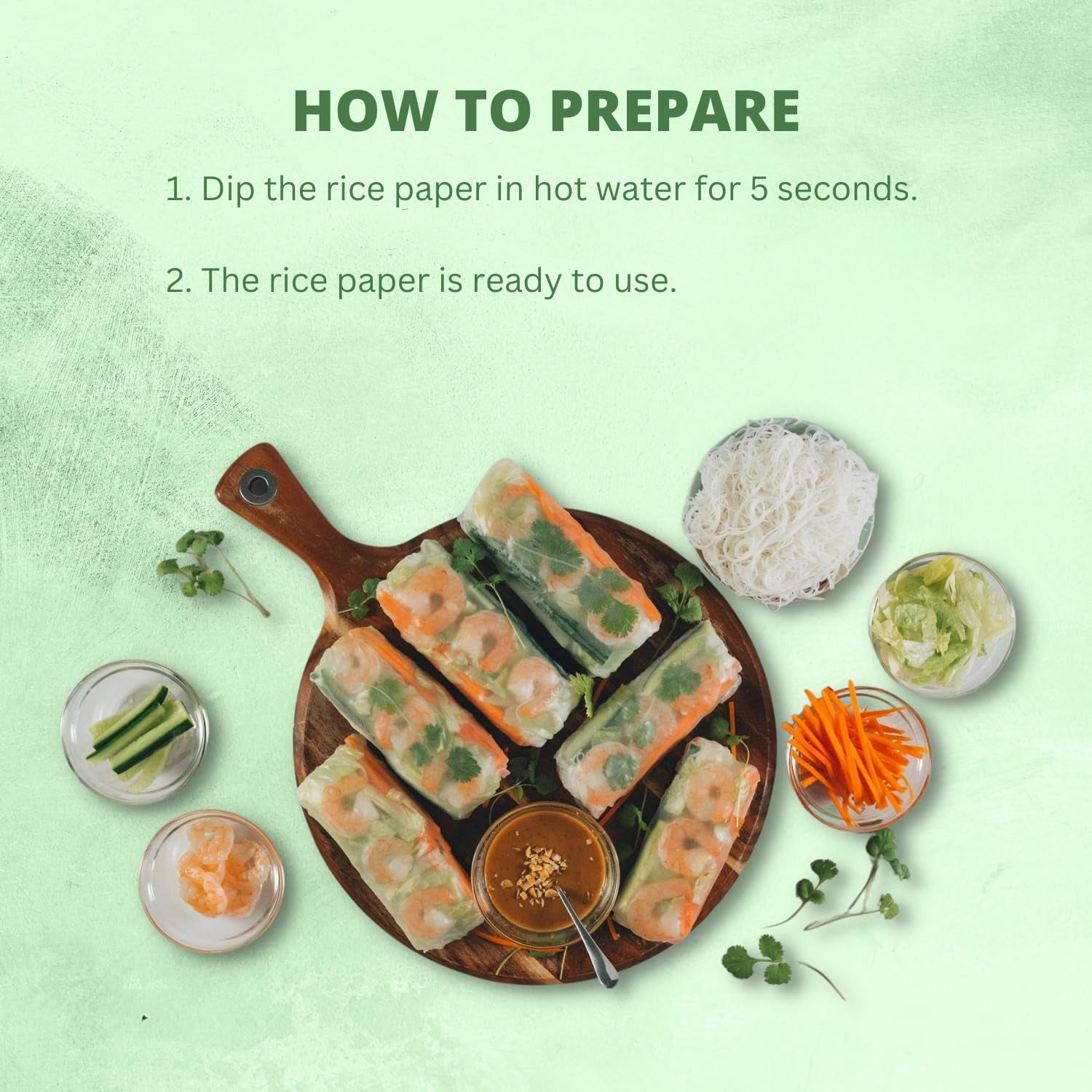 BAMBUSOWE DRZEWO - Papier ryżowy 31 cm. (Rolki letnie) - 1 x 340 gr