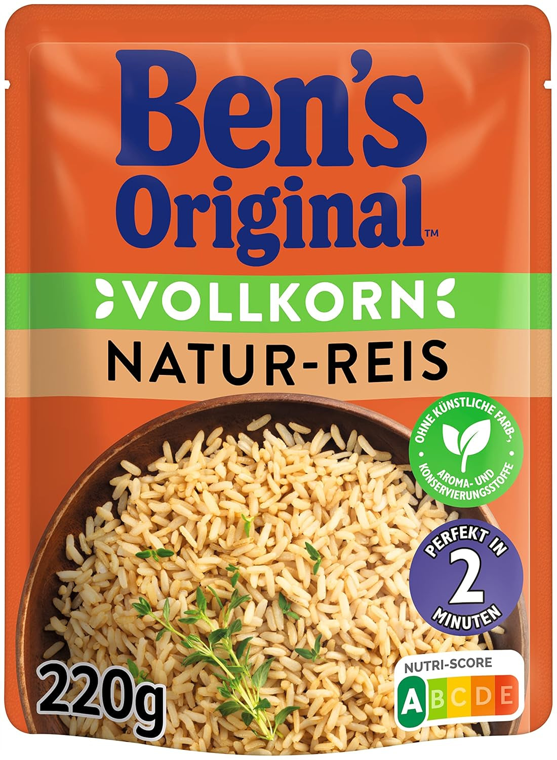 BEN'S ORIGINAL™ naturalny ryż ekspresowy 6 x 220g